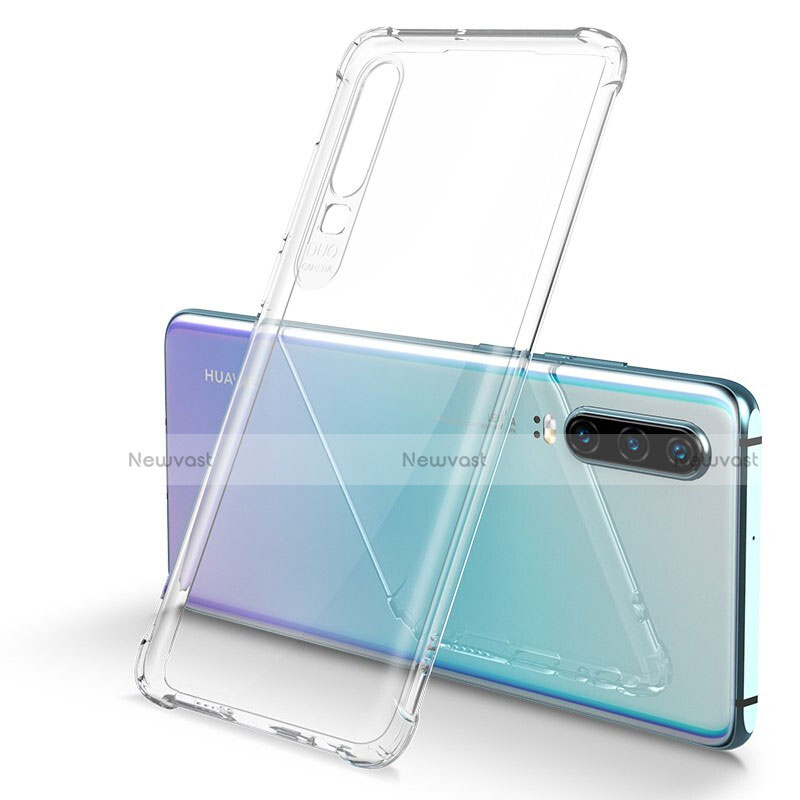 Ultra-thin Transparent TPU Soft Case Cover U01 for Huawei P30