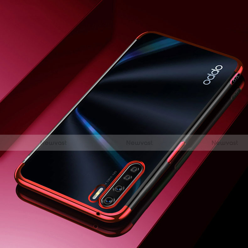 Ultra-thin Transparent TPU Soft Case Cover Z01 for Oppo Find X2 Lite