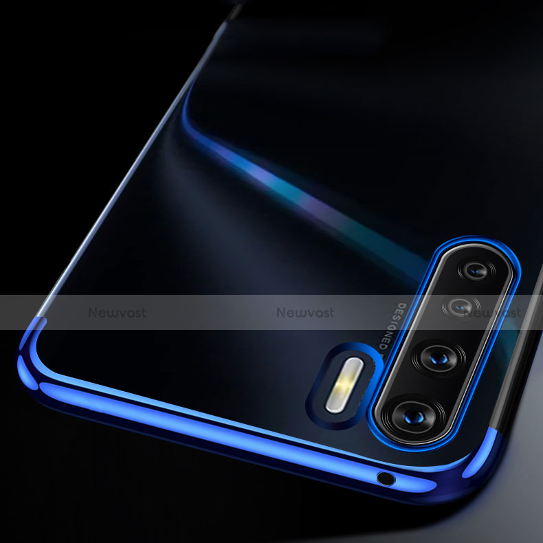 Ultra-thin Transparent TPU Soft Case Cover Z01 for Oppo Find X2 Lite