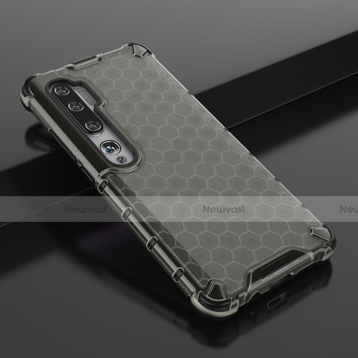 Ultra-thin Transparent TPU Soft Case Cover Z01 for Xiaomi Mi Note 10 Black