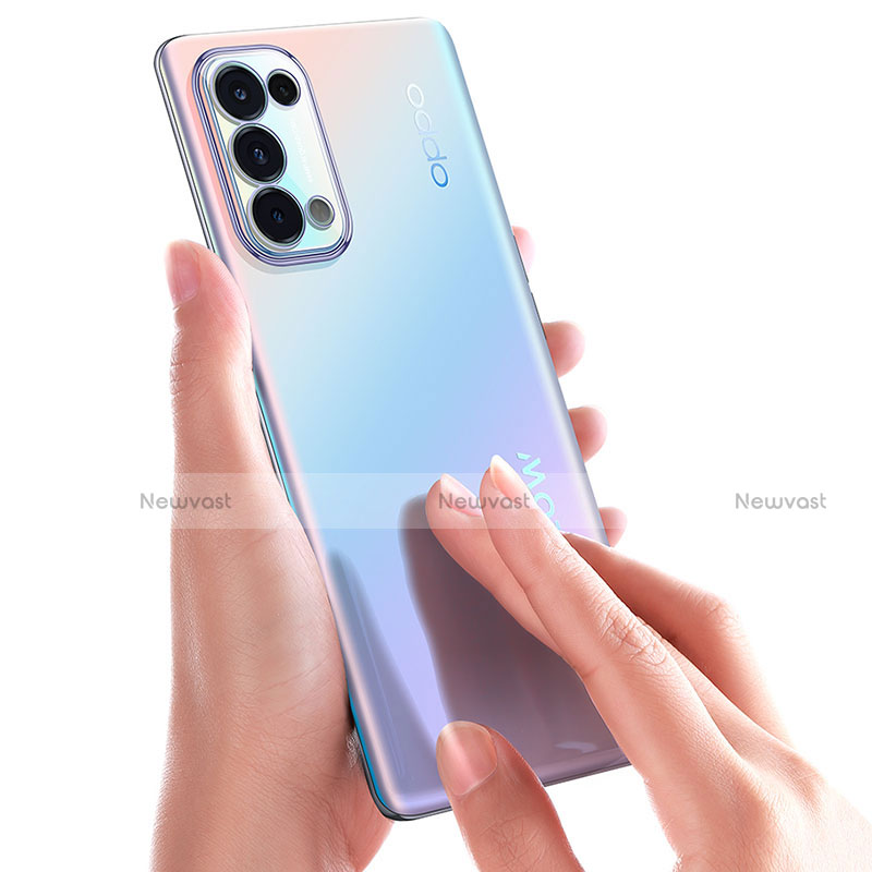 Ultra-thin Transparent TPU Soft Case Cover Z02 for Oppo Reno5 Pro 5G