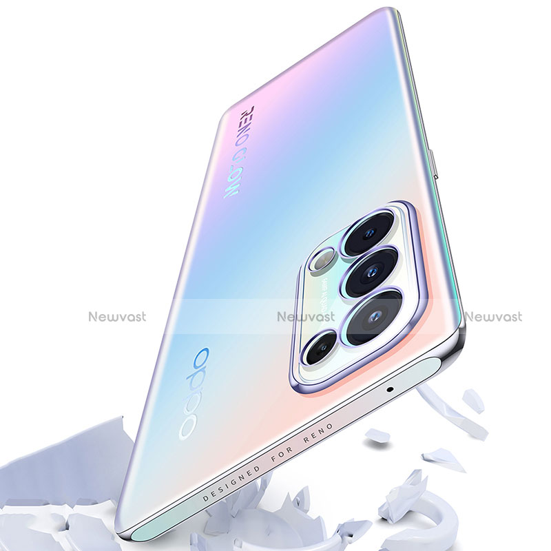 Ultra-thin Transparent TPU Soft Case Cover Z02 for Oppo Reno5 Pro 5G