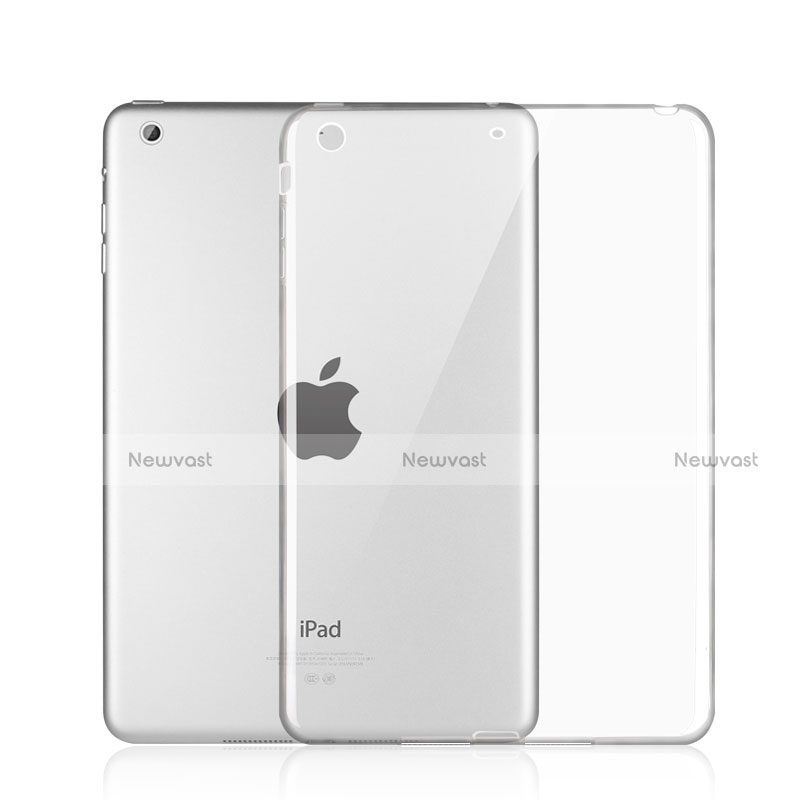 Ultra-thin Transparent TPU Soft Case for Apple iPad Air White