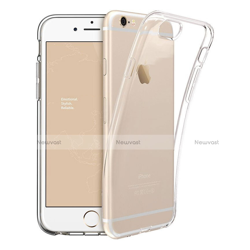 Ultra-thin Transparent TPU Soft Case for Apple iPhone 6S Plus Clear