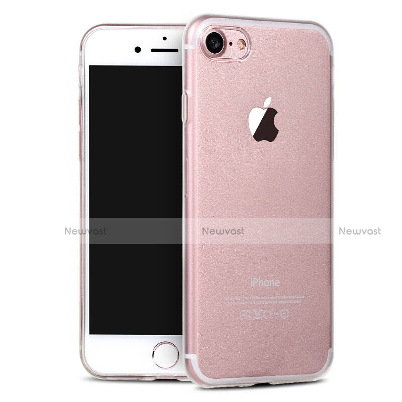 Ultra-thin Transparent TPU Soft Case for Apple iPhone SE3 2022 White