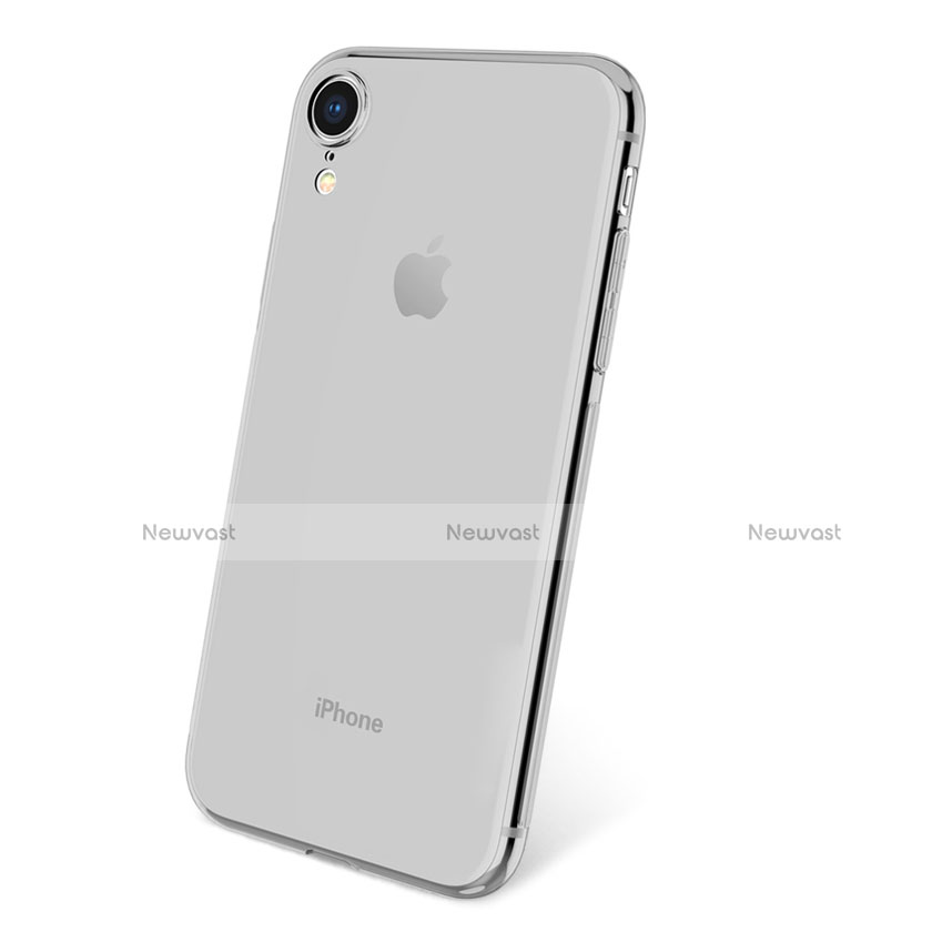 Ultra-thin Transparent TPU Soft Case for Apple iPhone XR Gray