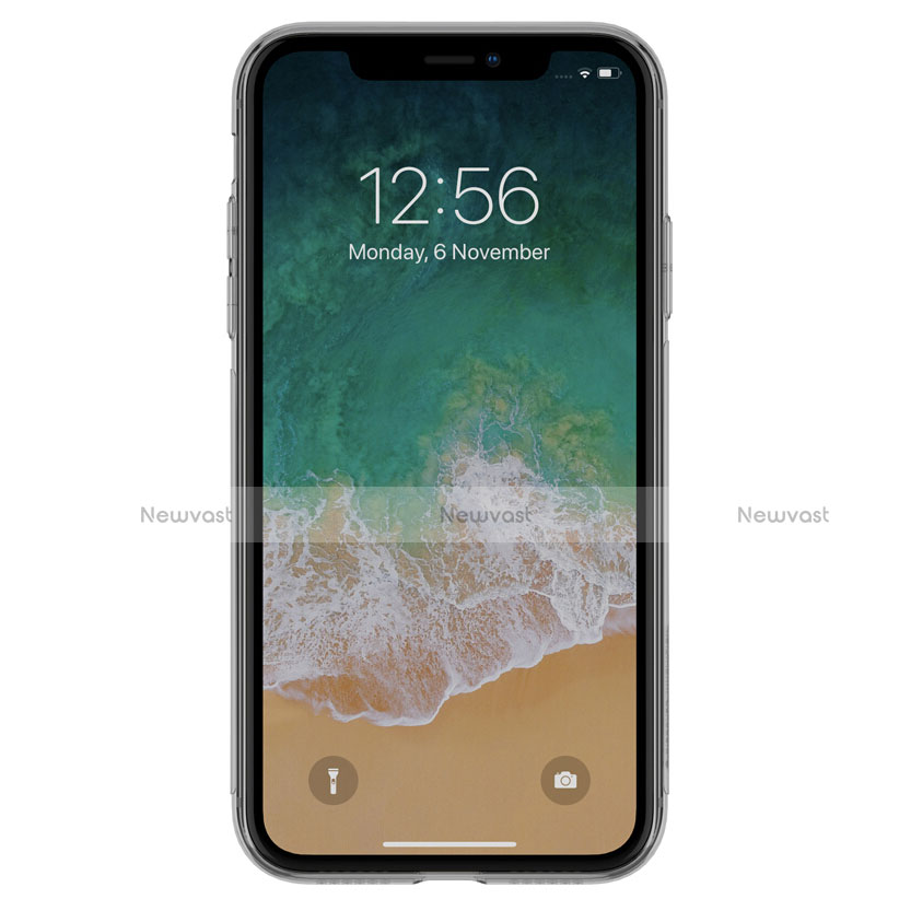 Ultra-thin Transparent TPU Soft Case for Apple iPhone XR Gray