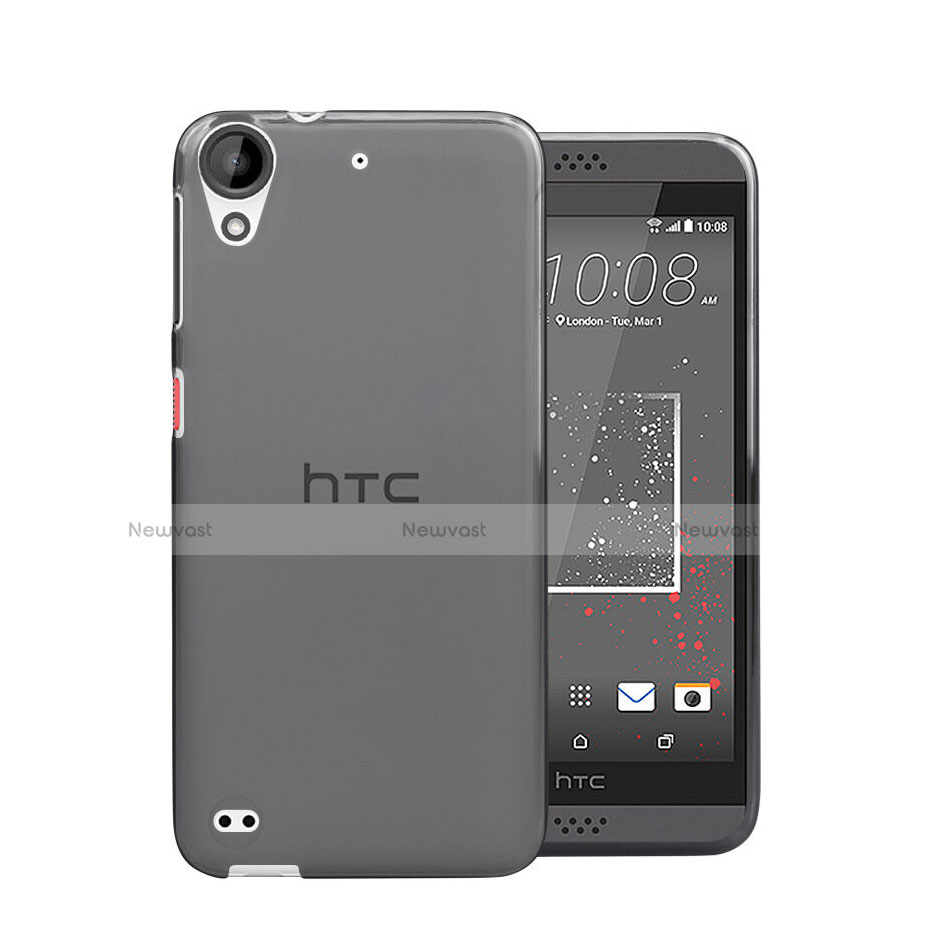 Ultra-thin Transparent TPU Soft Case for HTC Desire 530 Gray