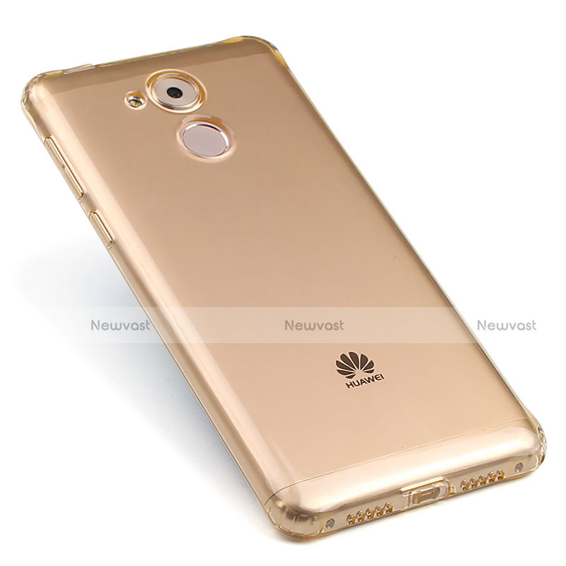 Ultra-thin Transparent TPU Soft Case for Huawei Enjoy 6S Gold