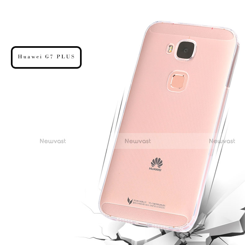 Ultra-thin Transparent TPU Soft Case for Huawei G8 Clear