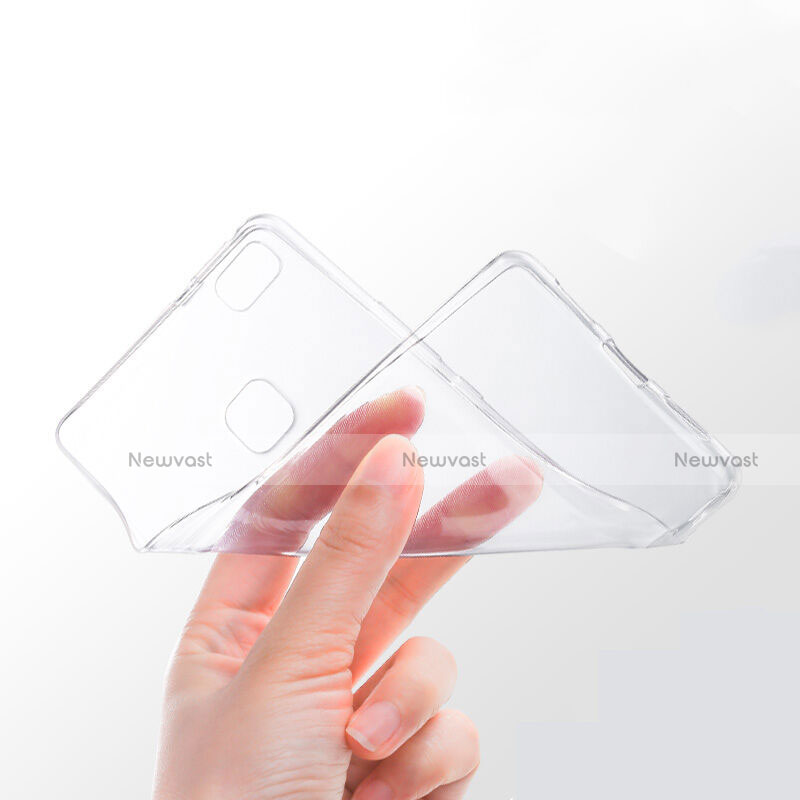 Ultra-thin Transparent TPU Soft Case for Huawei G9 Lite Clear