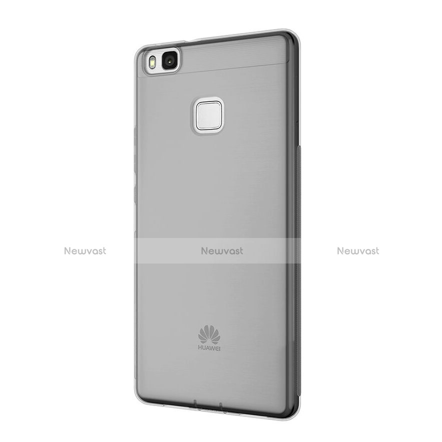 Ultra-thin Transparent TPU Soft Case for Huawei G9 Lite Gray