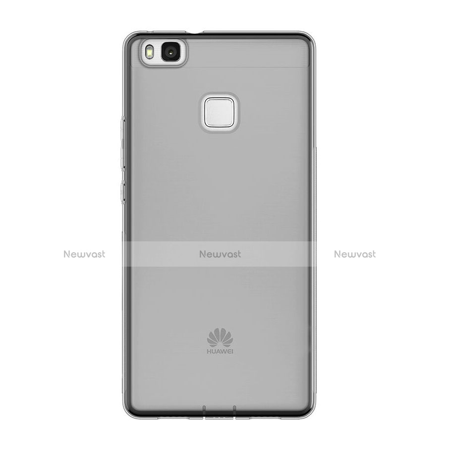 Ultra-thin Transparent TPU Soft Case for Huawei G9 Lite Gray