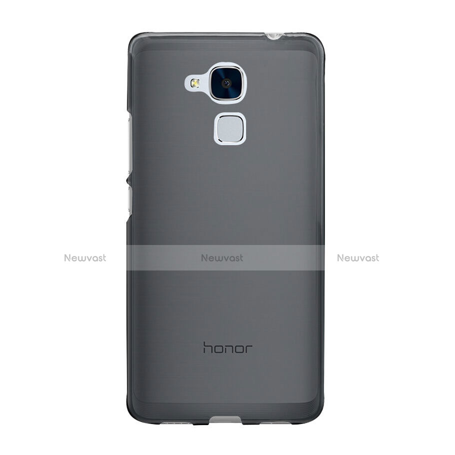 Ultra-thin Transparent TPU Soft Case for Huawei GT3 Gray