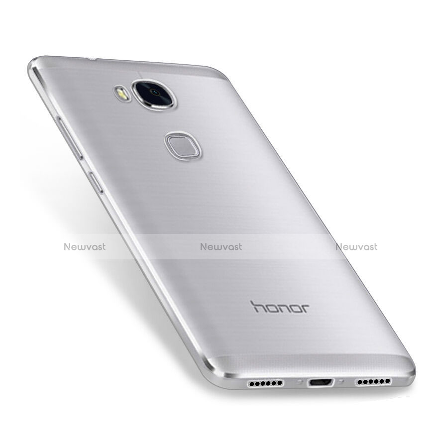 Ultra-thin Transparent TPU Soft Case for Huawei Honor 5X Clear