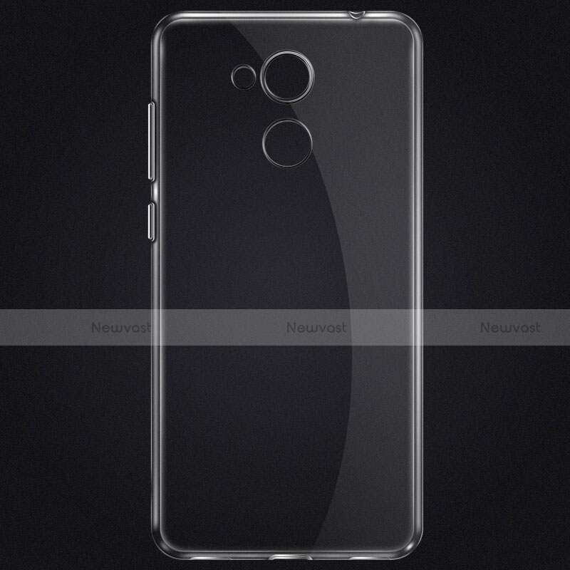 Ultra-thin Transparent TPU Soft Case for Huawei Honor 6C Pro Gray