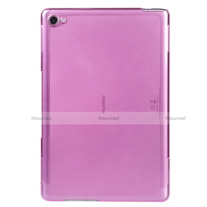 Ultra-thin Transparent TPU Soft Case for Huawei MediaPad C5 10 10.1 BZT-W09 AL00 Pink