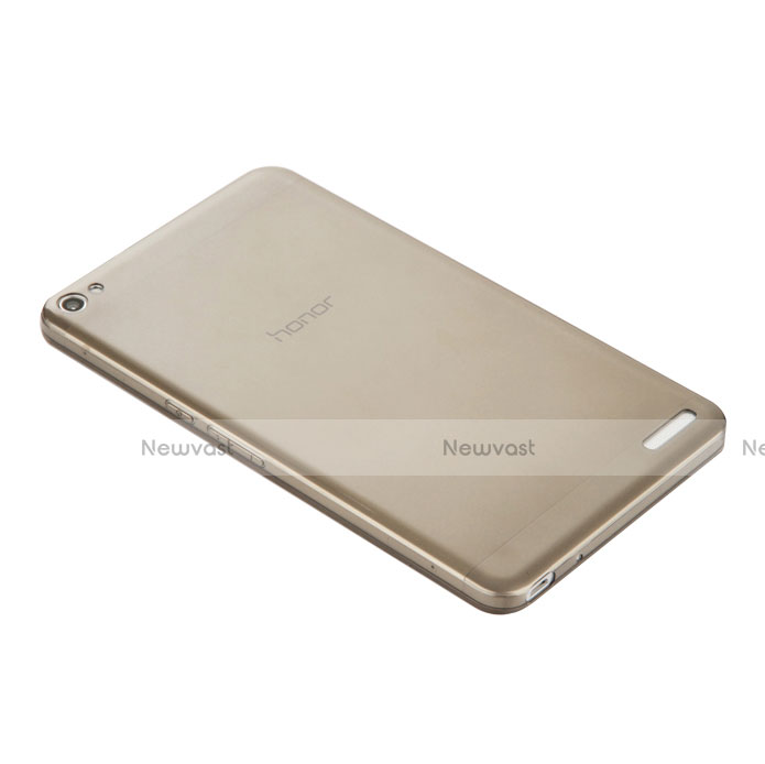 Ultra-thin Transparent TPU Soft Case for Huawei MediaPad X2 Gray