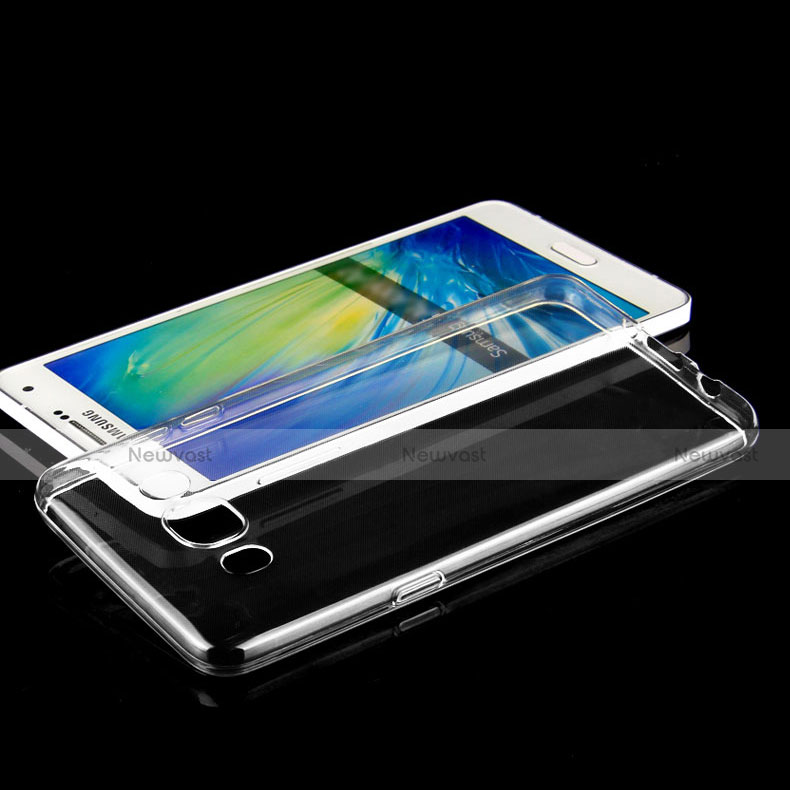 Ultra-thin Transparent TPU Soft Case for Samsung Galaxy J5 SM-J500F Clear