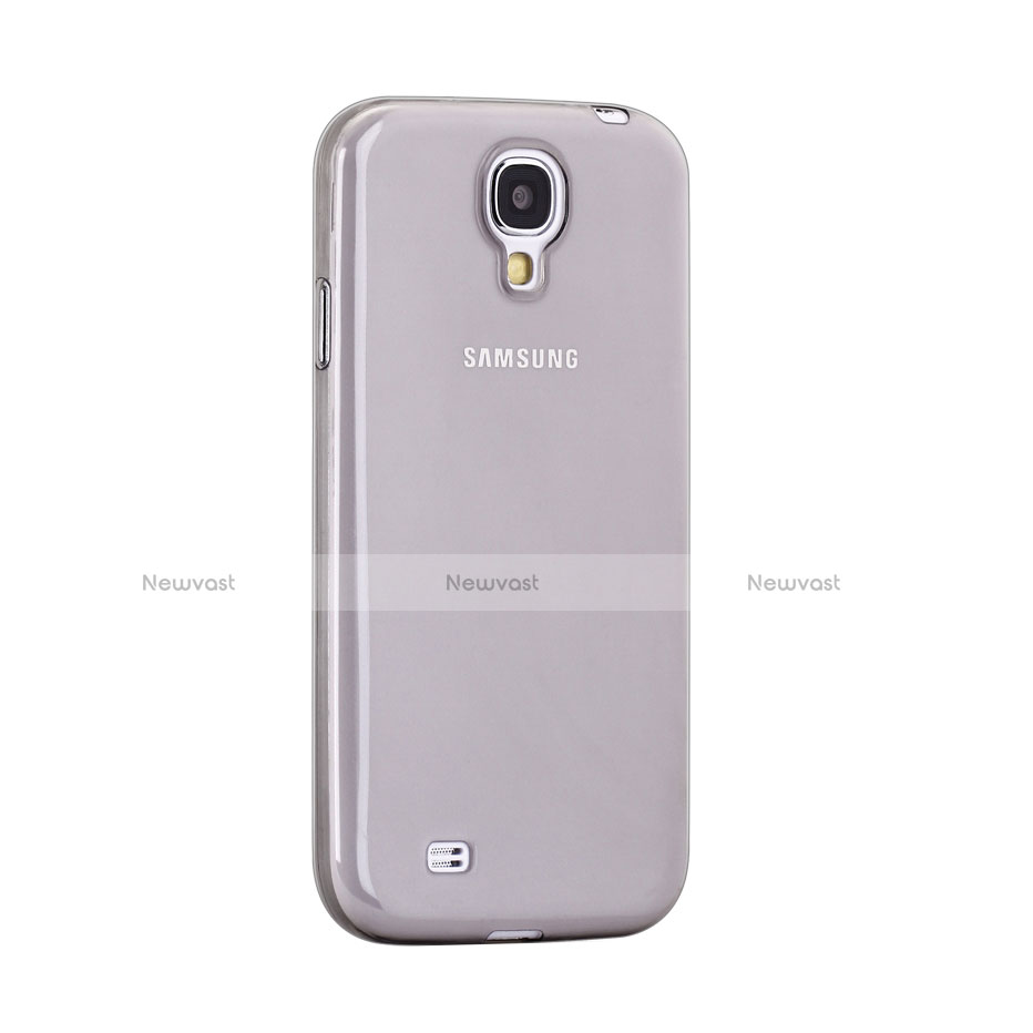 Ultra-thin Transparent TPU Soft Case for Samsung Galaxy S4 i9500 i9505 Gray