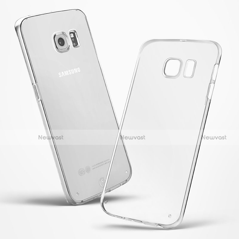 Ultra-thin Transparent TPU Soft Case for Samsung Galaxy S6 Edge SM-G925 Clear
