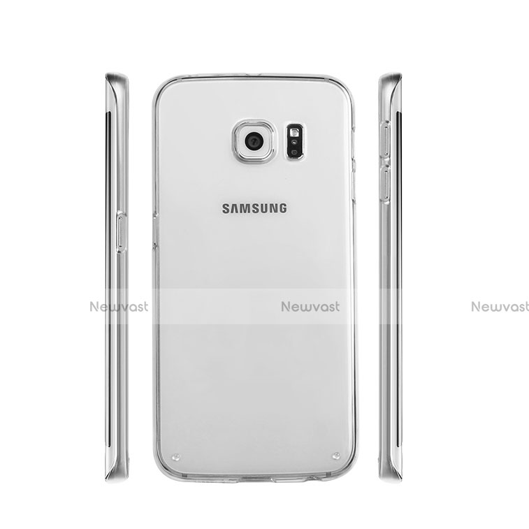 Ultra-thin Transparent TPU Soft Case for Samsung Galaxy S6 Edge SM-G925 Clear