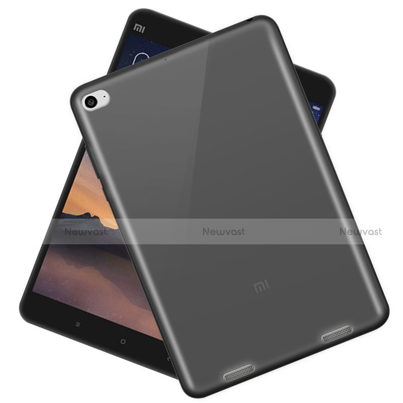 Ultra-thin Transparent TPU Soft Case for Xiaomi Mi Pad 2 Gray