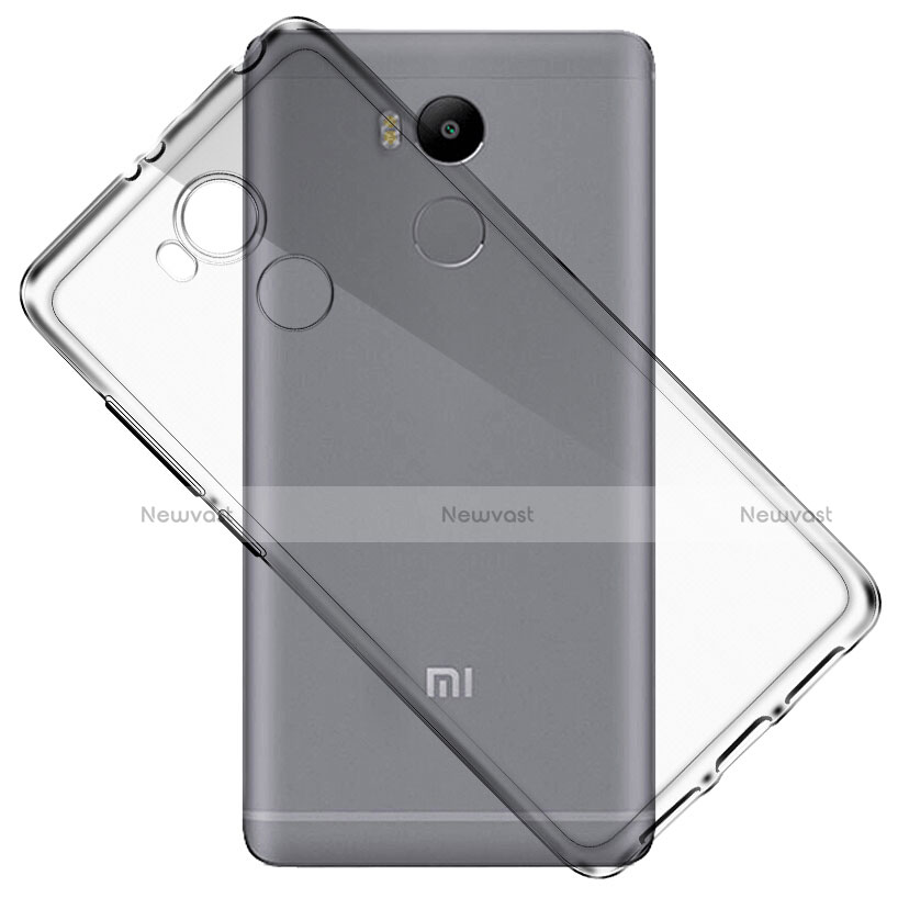 Ultra-thin Transparent TPU Soft Case for Xiaomi Redmi 4 Prime High Edition Gray
