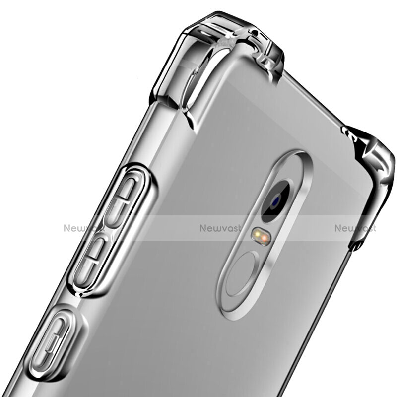 Ultra-thin Transparent TPU Soft Case for Xiaomi Redmi Note 4X Gray