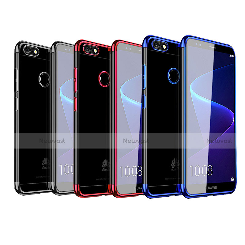 Ultra-thin Transparent TPU Soft Case H01 for Huawei Enjoy 7