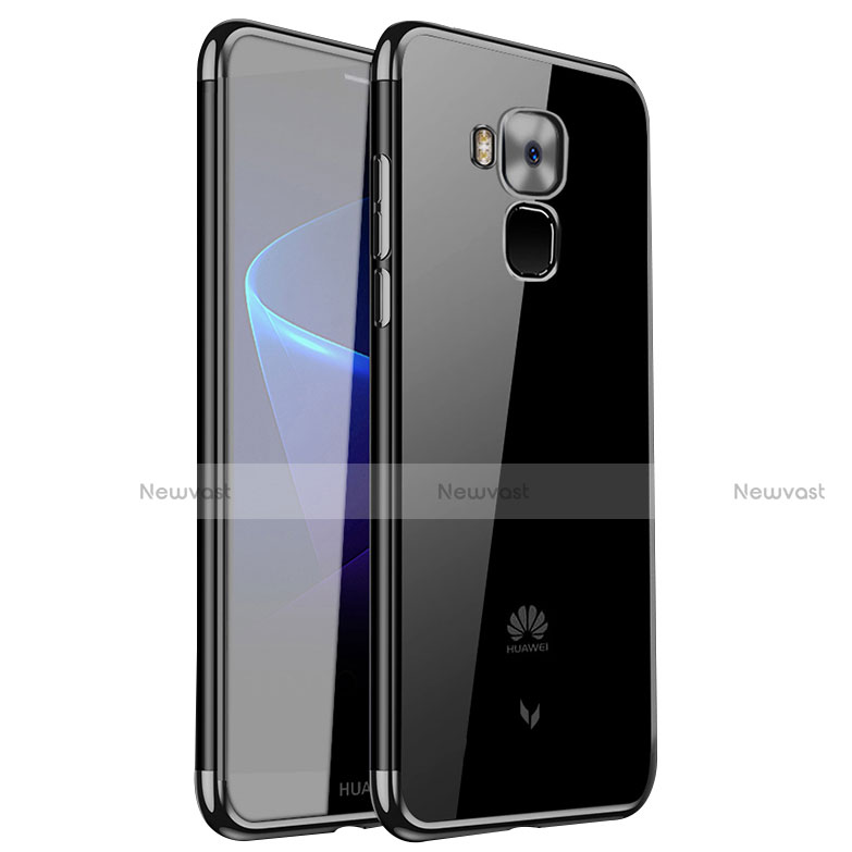 Ultra-thin Transparent TPU Soft Case H01 for Huawei G9 Plus Black