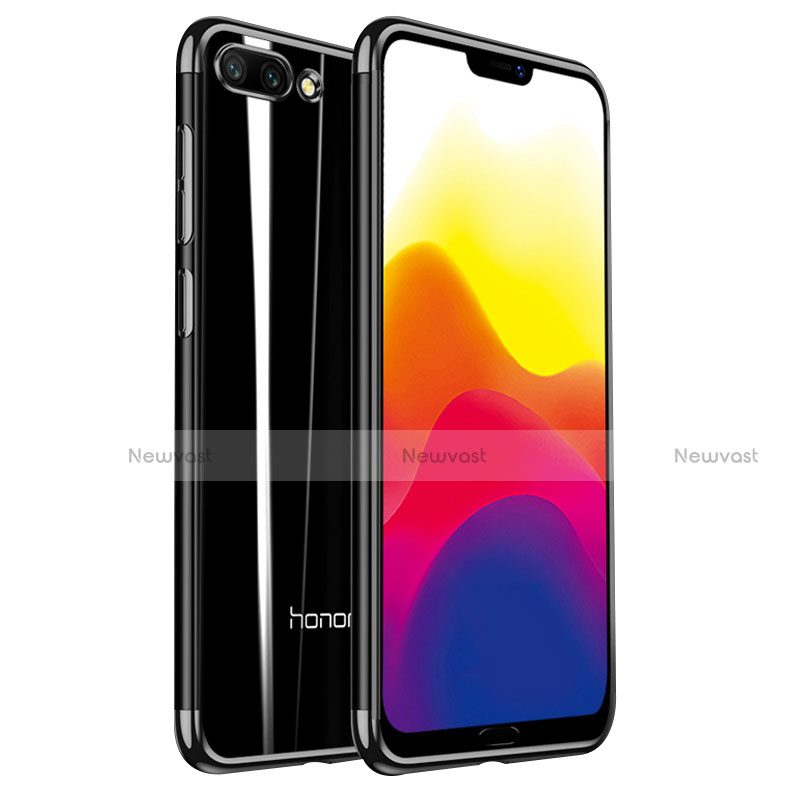 Ultra-thin Transparent TPU Soft Case H01 for Huawei Honor 10 Black