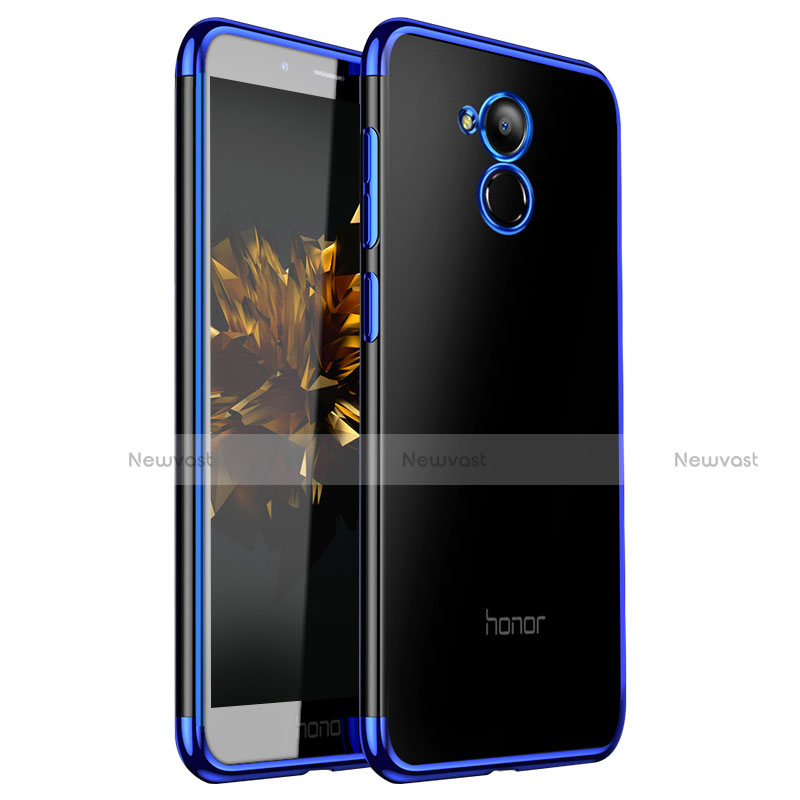 Ultra-thin Transparent TPU Soft Case H01 for Huawei Honor 6A Blue