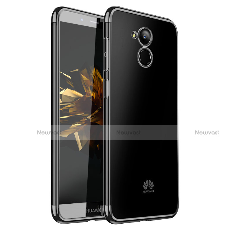 Ultra-thin Transparent TPU Soft Case H01 for Huawei Honor 6C Black