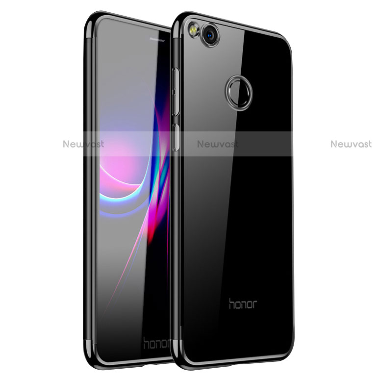 Ultra-thin Transparent TPU Soft Case H01 for Huawei Honor 8 Lite Black