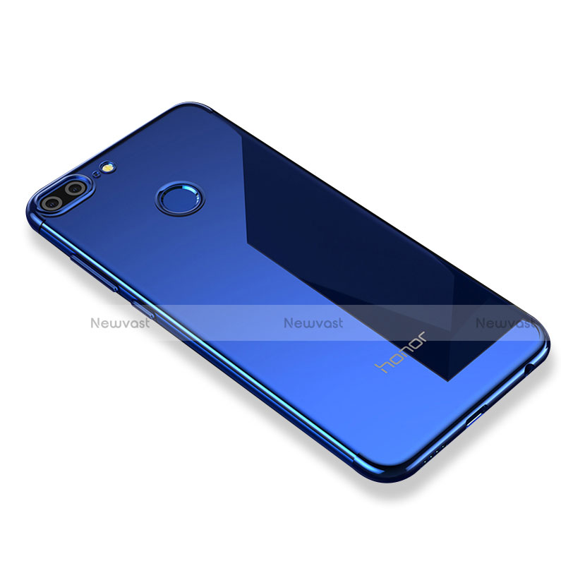 Ultra-thin Transparent TPU Soft Case H01 for Huawei Honor 9 Lite Blue