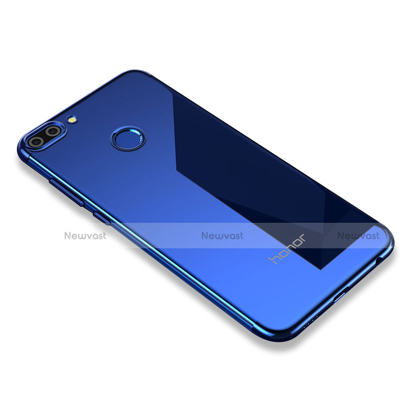 Ultra-thin Transparent TPU Soft Case H01 for Huawei Honor 9i Blue