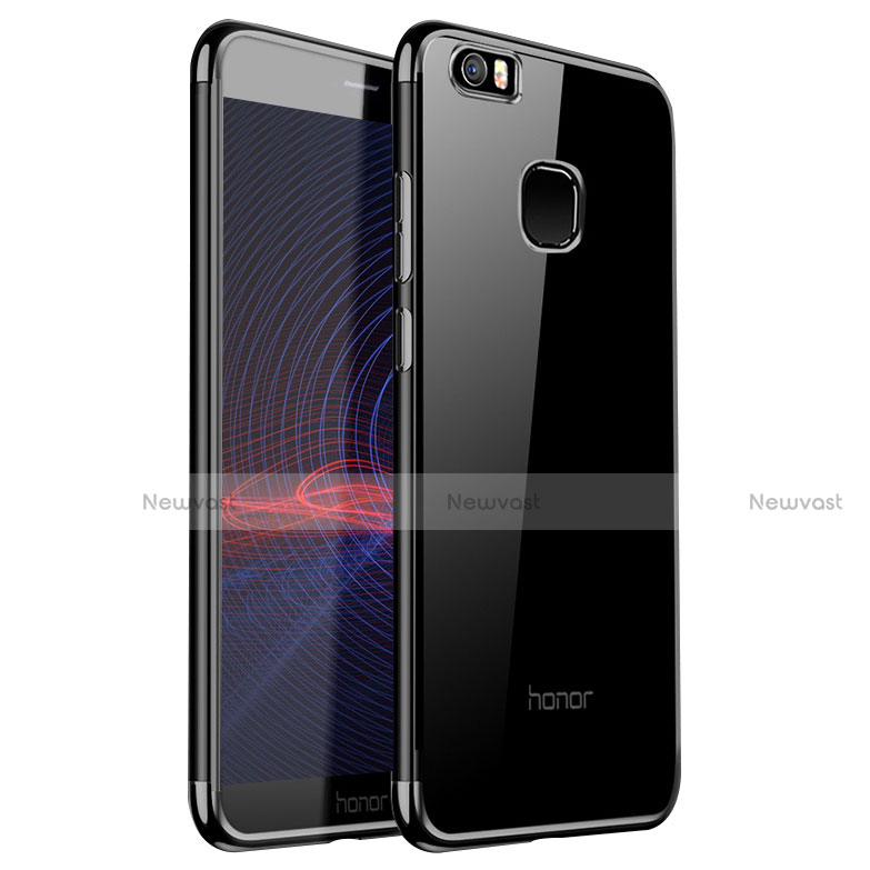 Ultra-thin Transparent TPU Soft Case H01 for Huawei Honor Note 8 Black