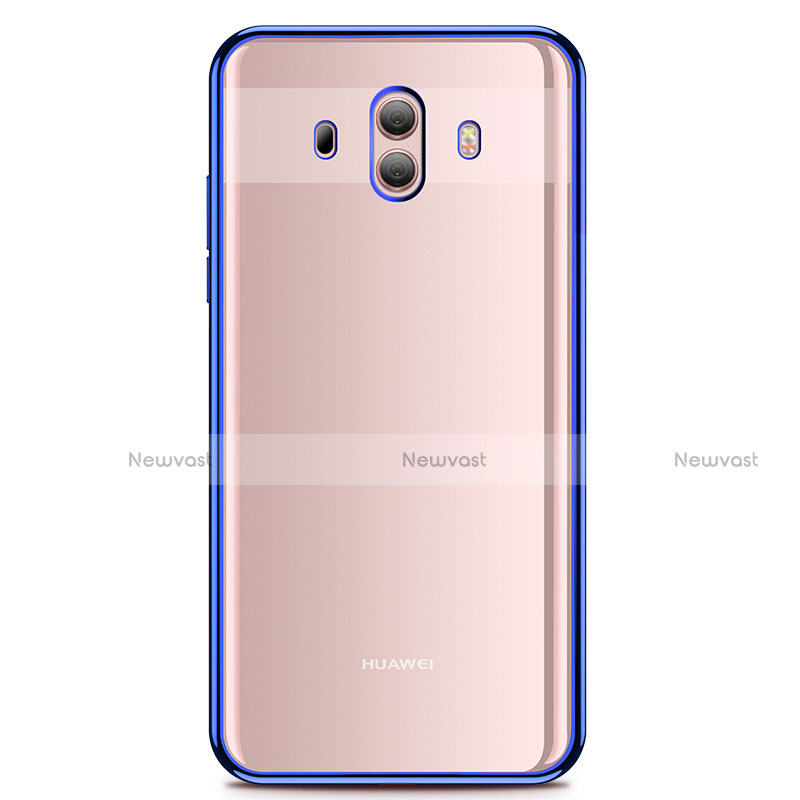 Ultra-thin Transparent TPU Soft Case H01 for Huawei Mate 10 Blue