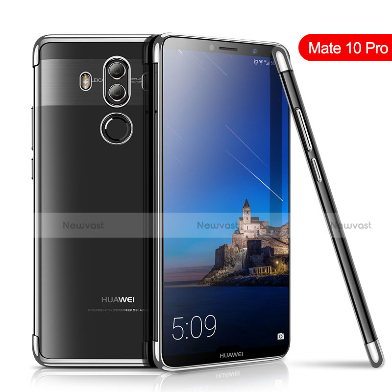 Ultra-thin Transparent TPU Soft Case H01 for Huawei Mate 10 Pro Silver