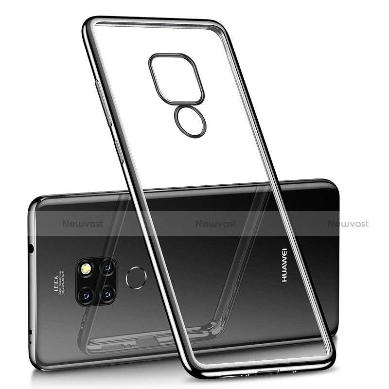 Ultra-thin Transparent TPU Soft Case H01 for Huawei Mate 20 Black
