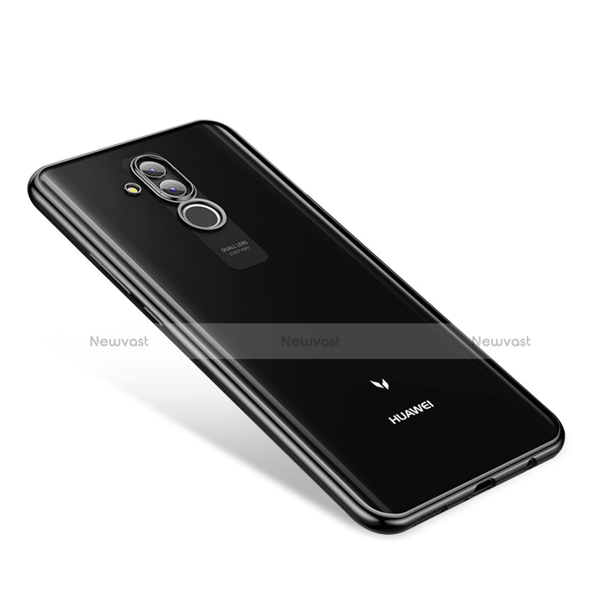 Ultra-thin Transparent TPU Soft Case H01 for Huawei Mate 20 Lite Black