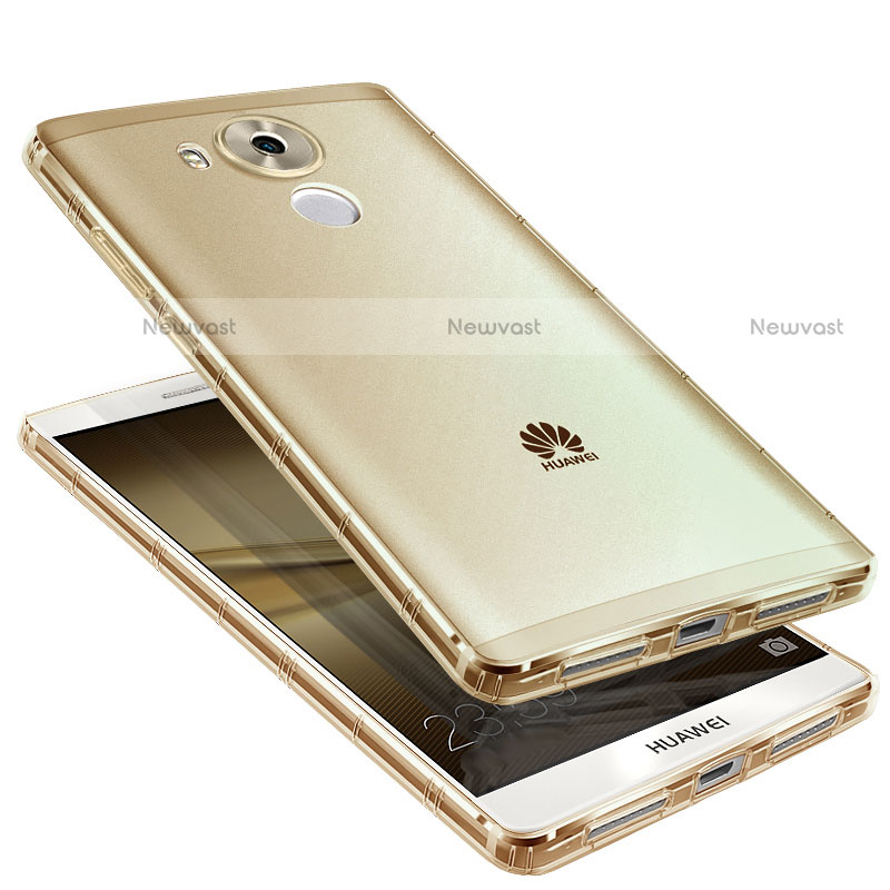 Ultra-thin Transparent TPU Soft Case H01 for Huawei Mate 8 Gold