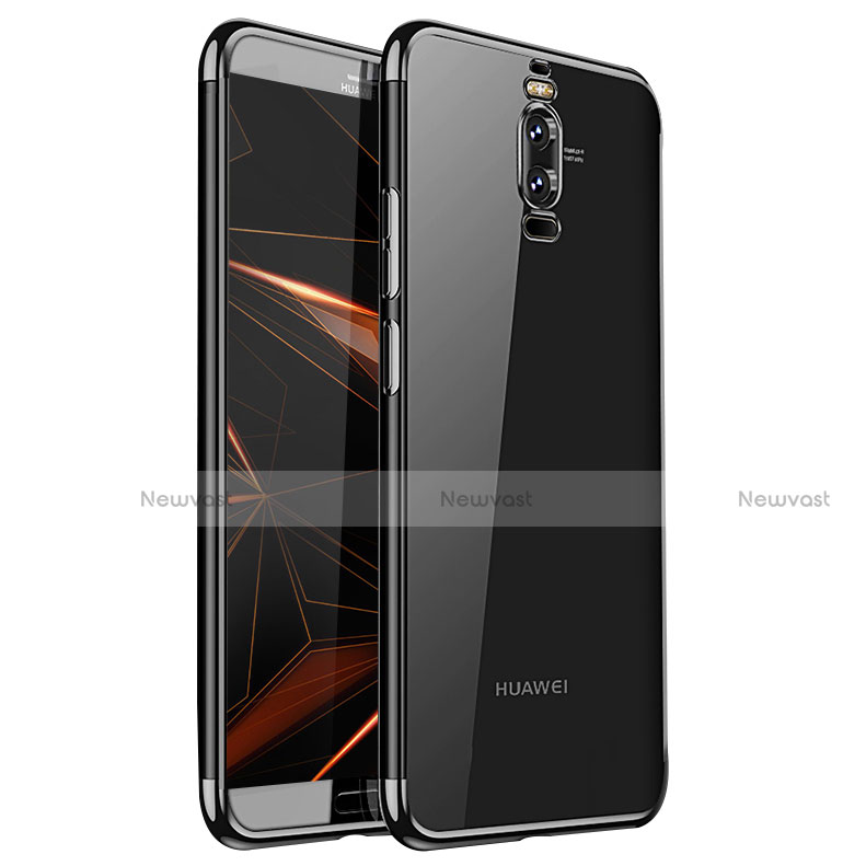 Ultra-thin Transparent TPU Soft Case H01 for Huawei Mate 9 Pro Black