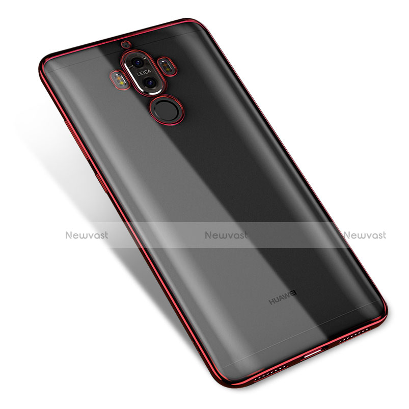 Ultra-thin Transparent TPU Soft Case H01 for Huawei Mate 9 Red