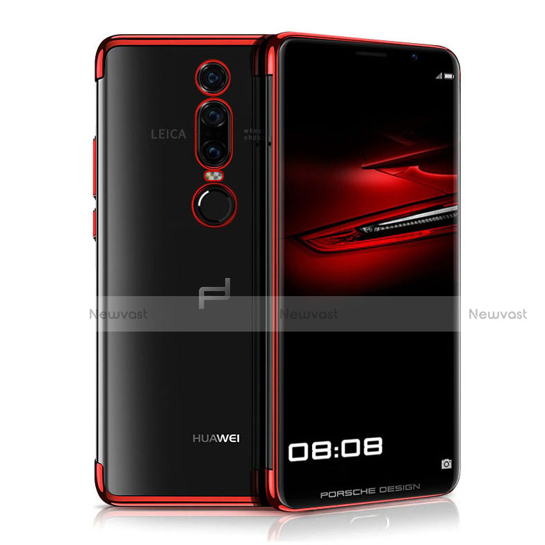 Ultra-thin Transparent TPU Soft Case H01 for Huawei Mate RS Red