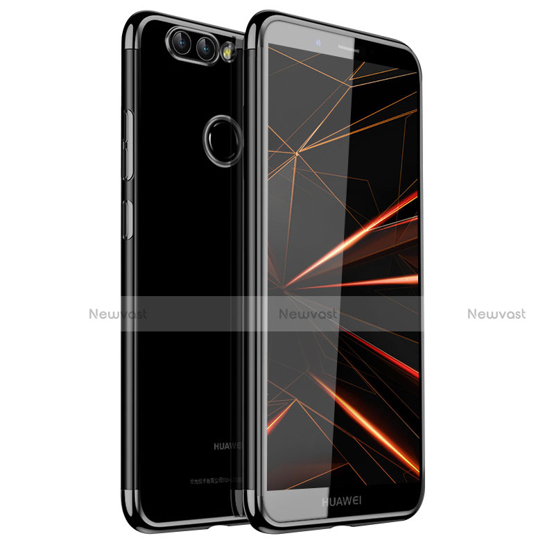 Ultra-thin Transparent TPU Soft Case H01 for Huawei Nova 2 Plus Black