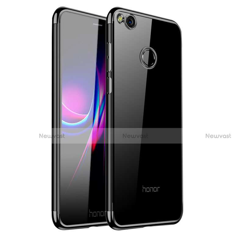 Ultra-thin Transparent TPU Soft Case H01 for Huawei P9 Lite (2017) Black