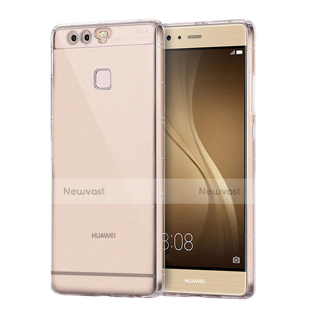 Ultra-thin Transparent TPU Soft Case H01 for Huawei P9 Plus Clear