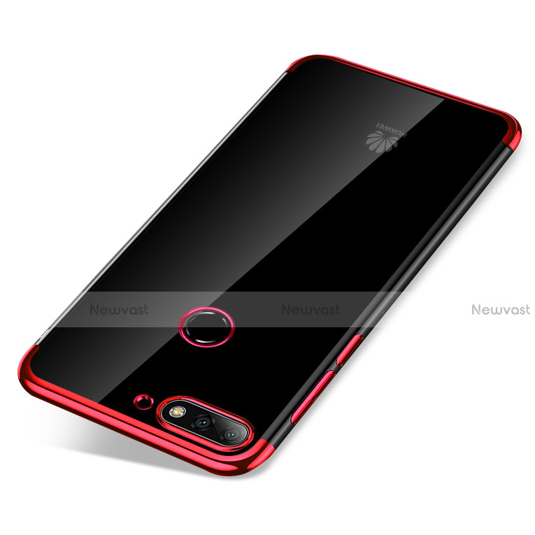 Ultra-thin Transparent TPU Soft Case H01 for Huawei Y7 (2018)